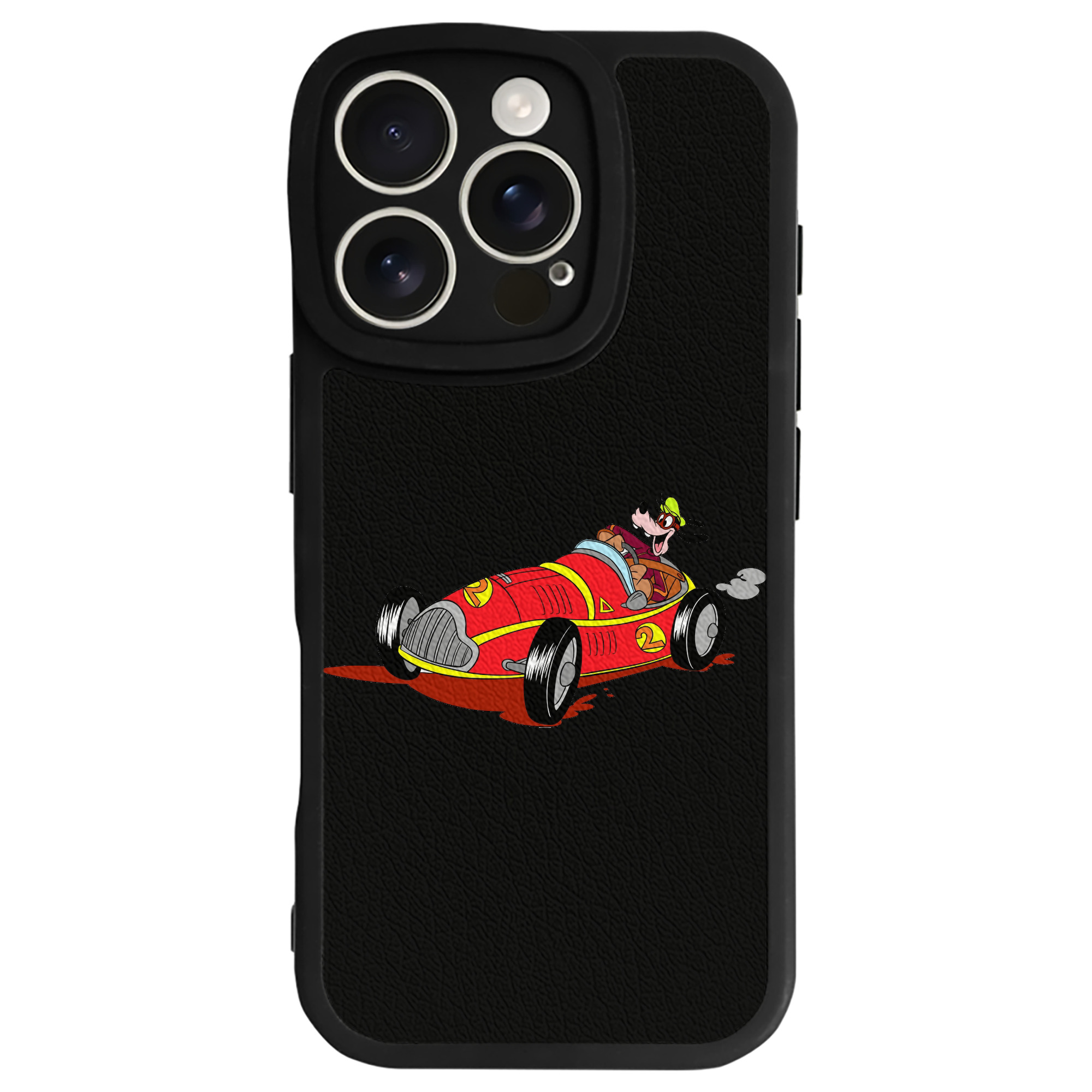 （画像用） ミッキーマウス Mickey Mouse 【iPhone 16シリーズ対応】シリコンスマホケース（レザー調） 材質：シリコン